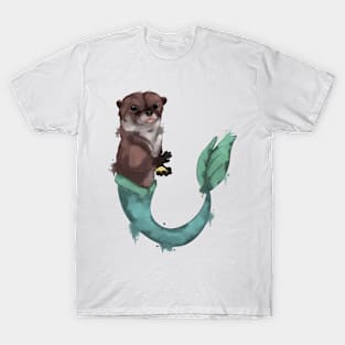 Otter - mermaid T-Shirt